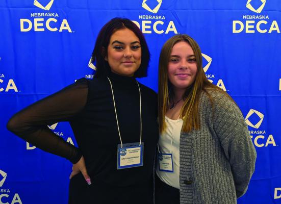 Lilly Longoria-Hanson and Autum Hewitt