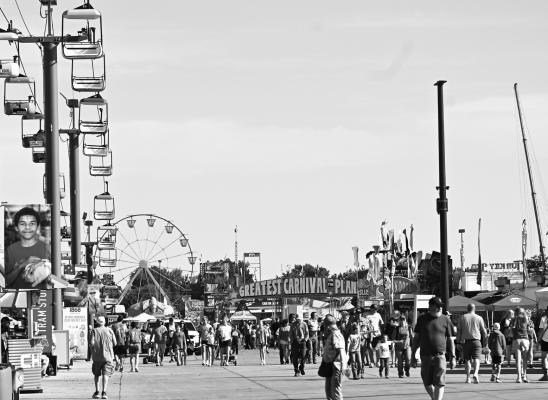 ATTENDANCE at the Nebraska State Fair in Grand Island increased six percent year over year this year, with 334,383 attending this year’s event at Fonner Park. Aug 15th-17th Courtesy Photo