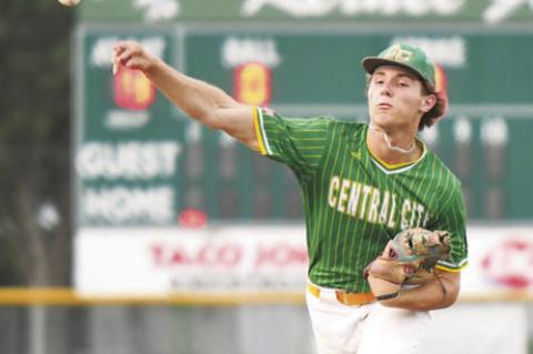 COLBYN PETERS was awarded the pitching victory after allowing no earned runs over three innings against Centura.